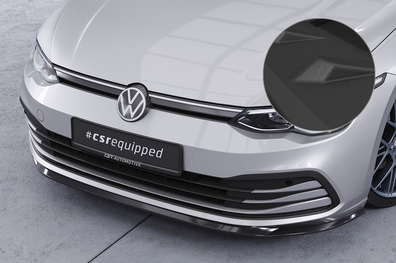 CSR Frontspoiler | Cup-Spoilerlippe mit ABE für VW Golf 8 (Typ CD) CSL428