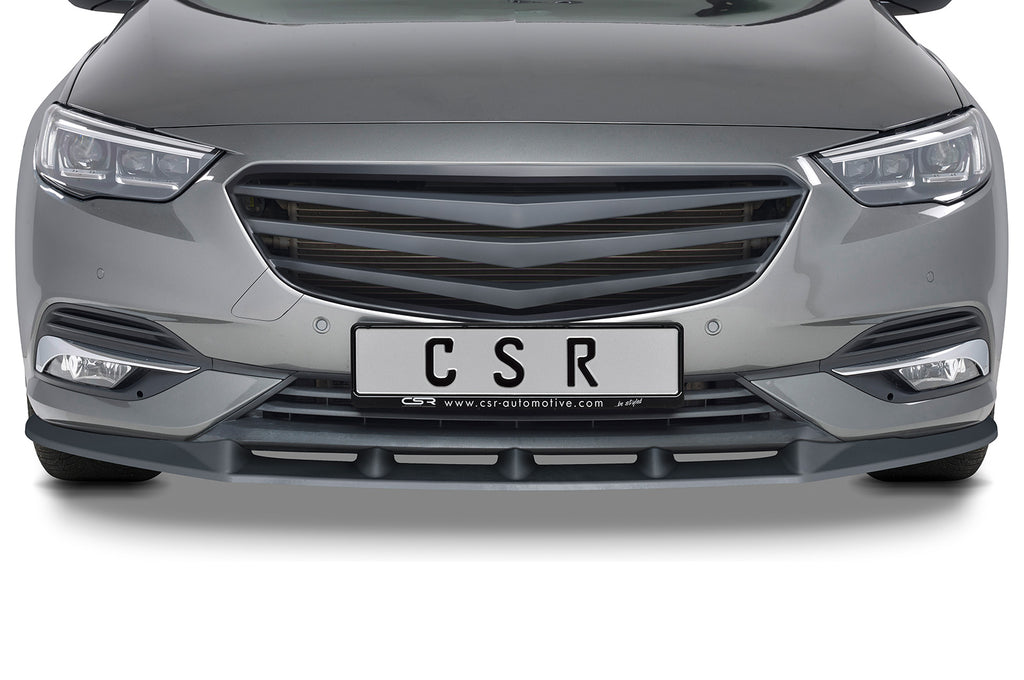 CSR Frontspoiler | Cup-Spoilerlippe mit ABE für Opel Insignia B CSL431-S Strukturiert schwarz matt (keine Lackierung erforderlich)