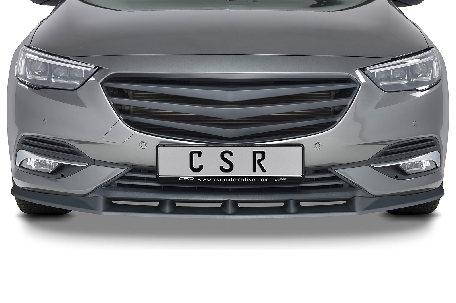 CSR Frontspoiler | Cup-Spoilerlippe mit ABE für Opel Insignia B CSL431-S Strukturiert schwarz matt (keine Lackierung erforderlich)