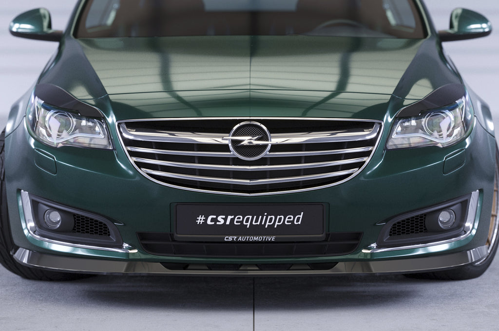 CSR Frontspoiler | Cup-Spoilerlippe mit ABE für Opel Insignia A CSL432-S Strukturiert schwarz matt (keine Lackierung erforderlich)
