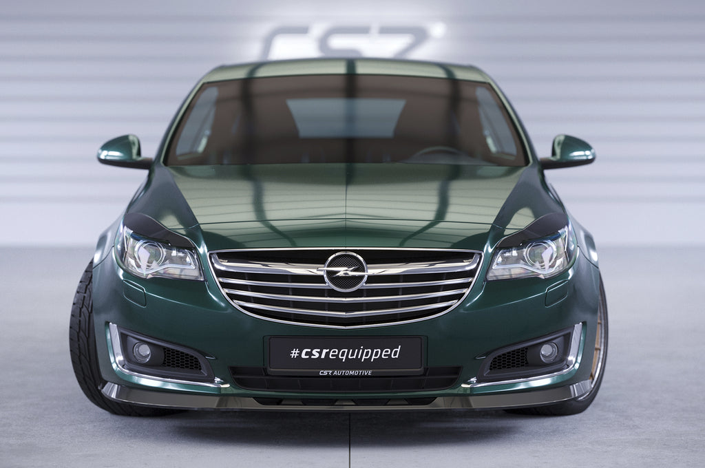 CSR Frontspoiler | Cup-Spoilerlippe mit ABE für Opel Insignia A CSL432-S Strukturiert schwarz matt (keine Lackierung erforderlich)