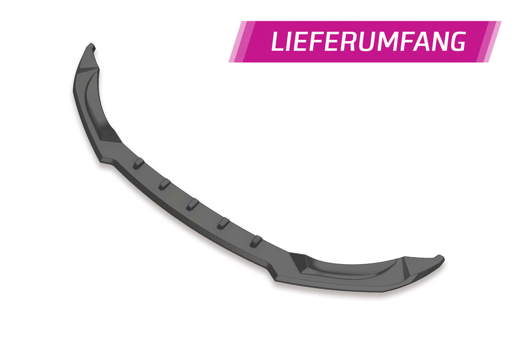 CSR Frontspoiler | Cup-Spoilerlippe mit ABE für BMW M3/M4 F80/F82/F83 CSL433-G Glossy schwarz Hochglanz (keine Lackierung erforderlich)