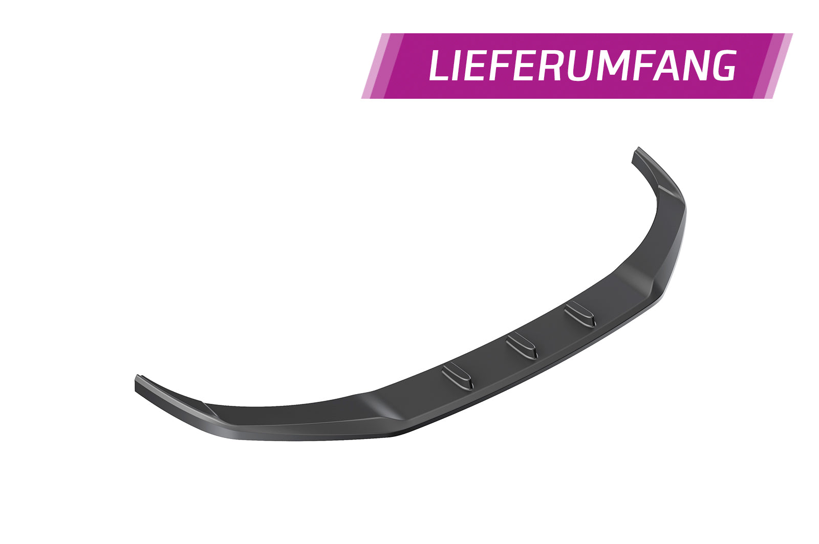 CSR Frontspoiler | Cup-Spoilerlippe mit ABE für Hyundai I30 (PD) CSL434-L Unlackiert roh (Lackierung erforderlich)