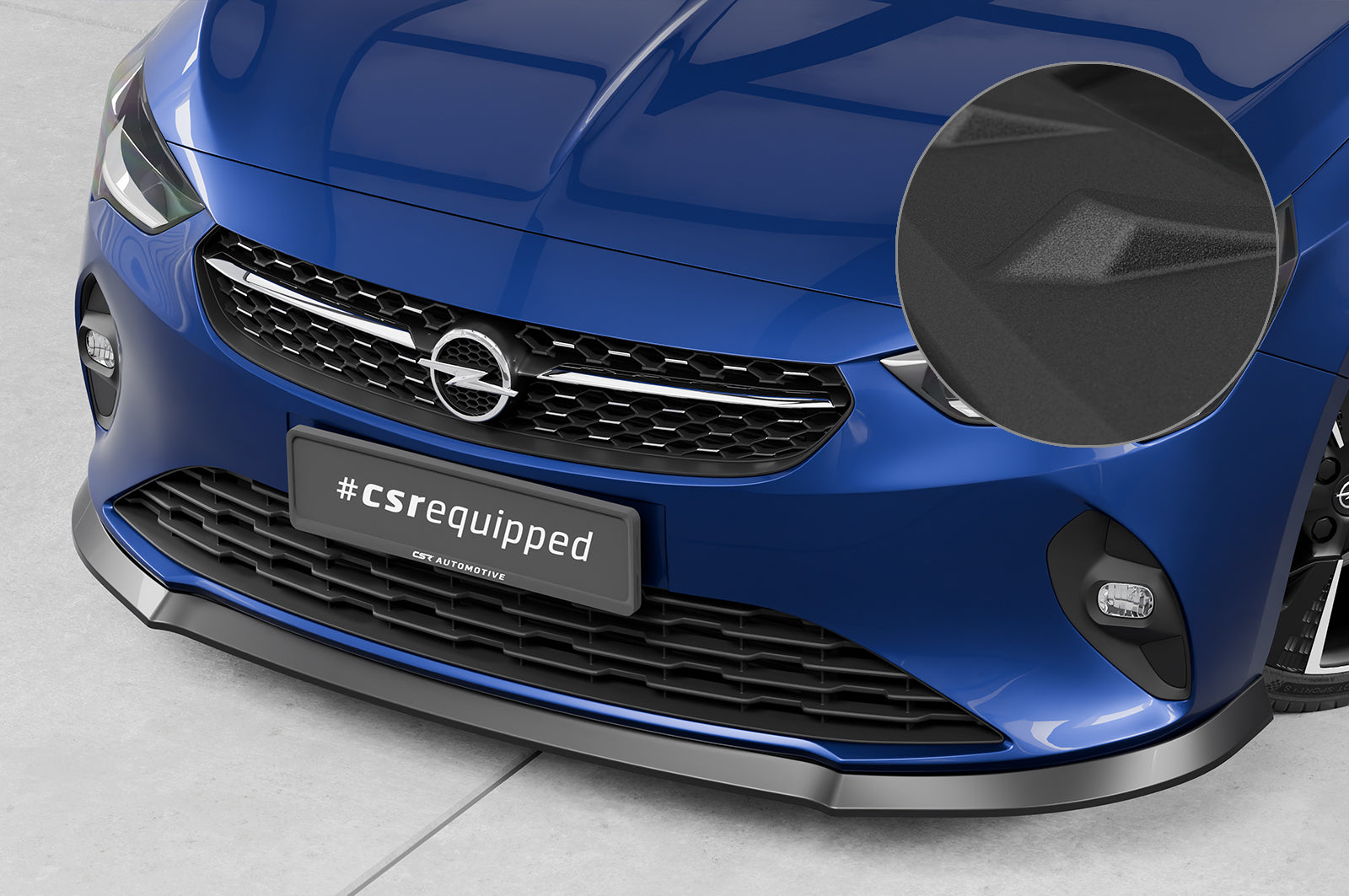 CSR Frontspoiler | Cup-Spoilerlippe mit ABE für Opel Corsa F CSL435