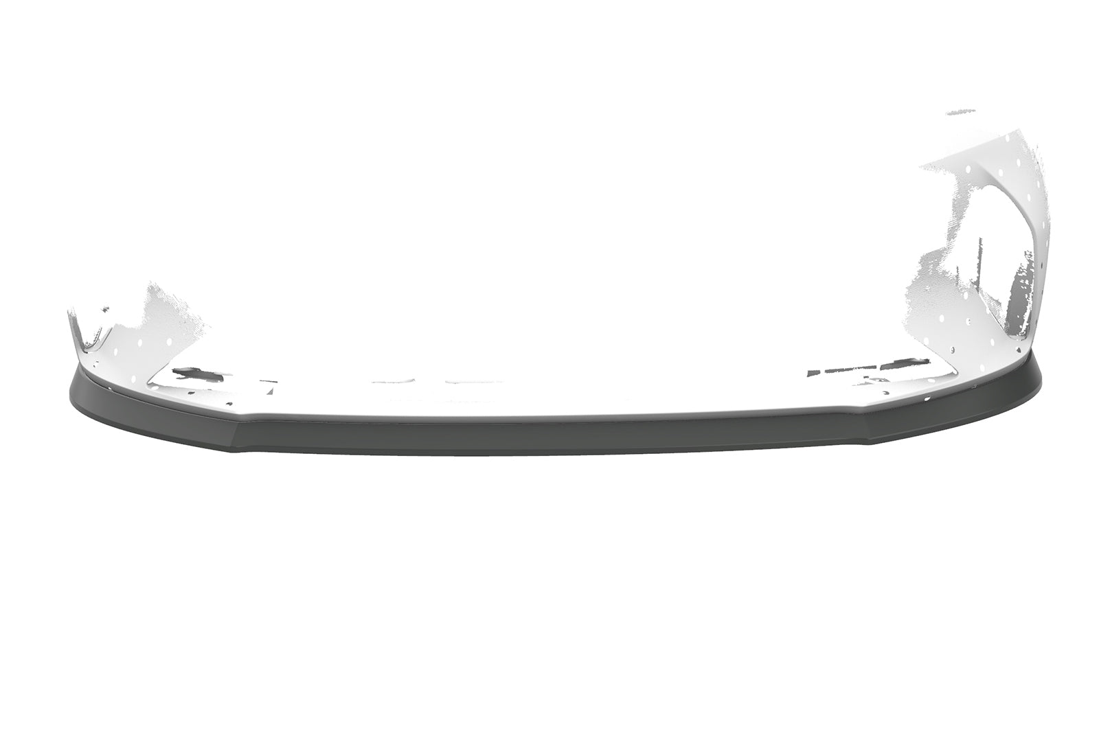 CSR Frontspoiler | Cup-Spoilerlippe mit ABE für Opel Corsa F CSL435-G Glossy schwarz Hochglanz (keine Lackierung erforderlich)