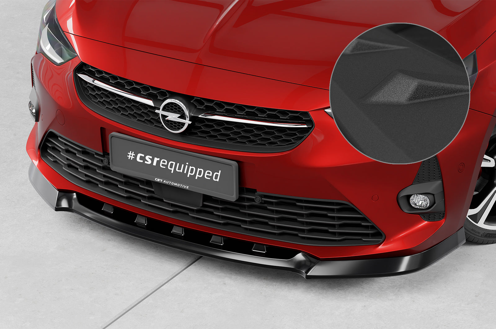 CSR Frontspoiler | Cup-Spoilerlippe mit ABE für Opel Corsa F GS-Line CSL436