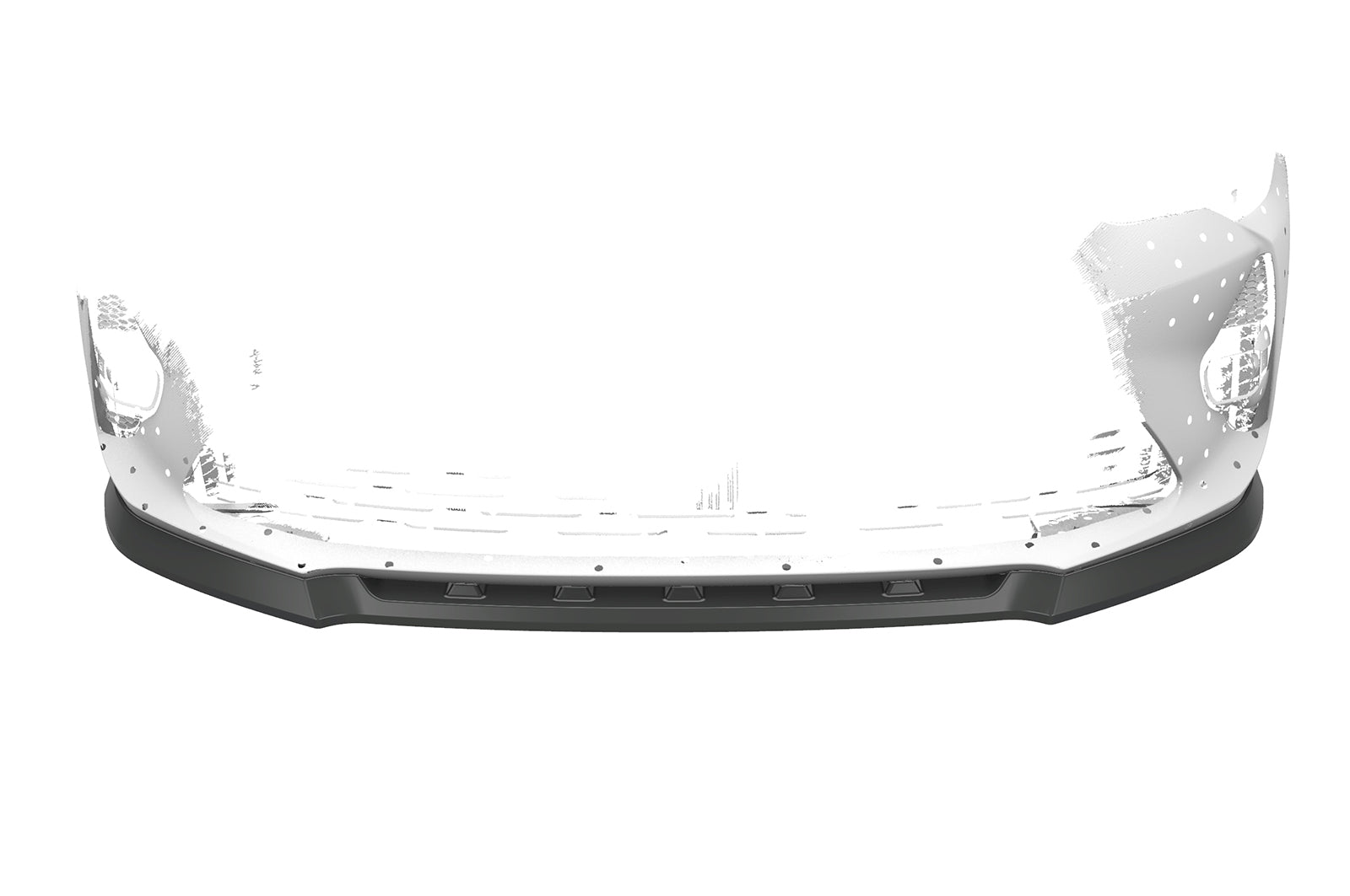 CSR Frontspoiler | Cup-Spoilerlippe mit ABE für Opel Corsa F GS-Line CSL436-L Unlackiert roh (Lackierung erforderlich)