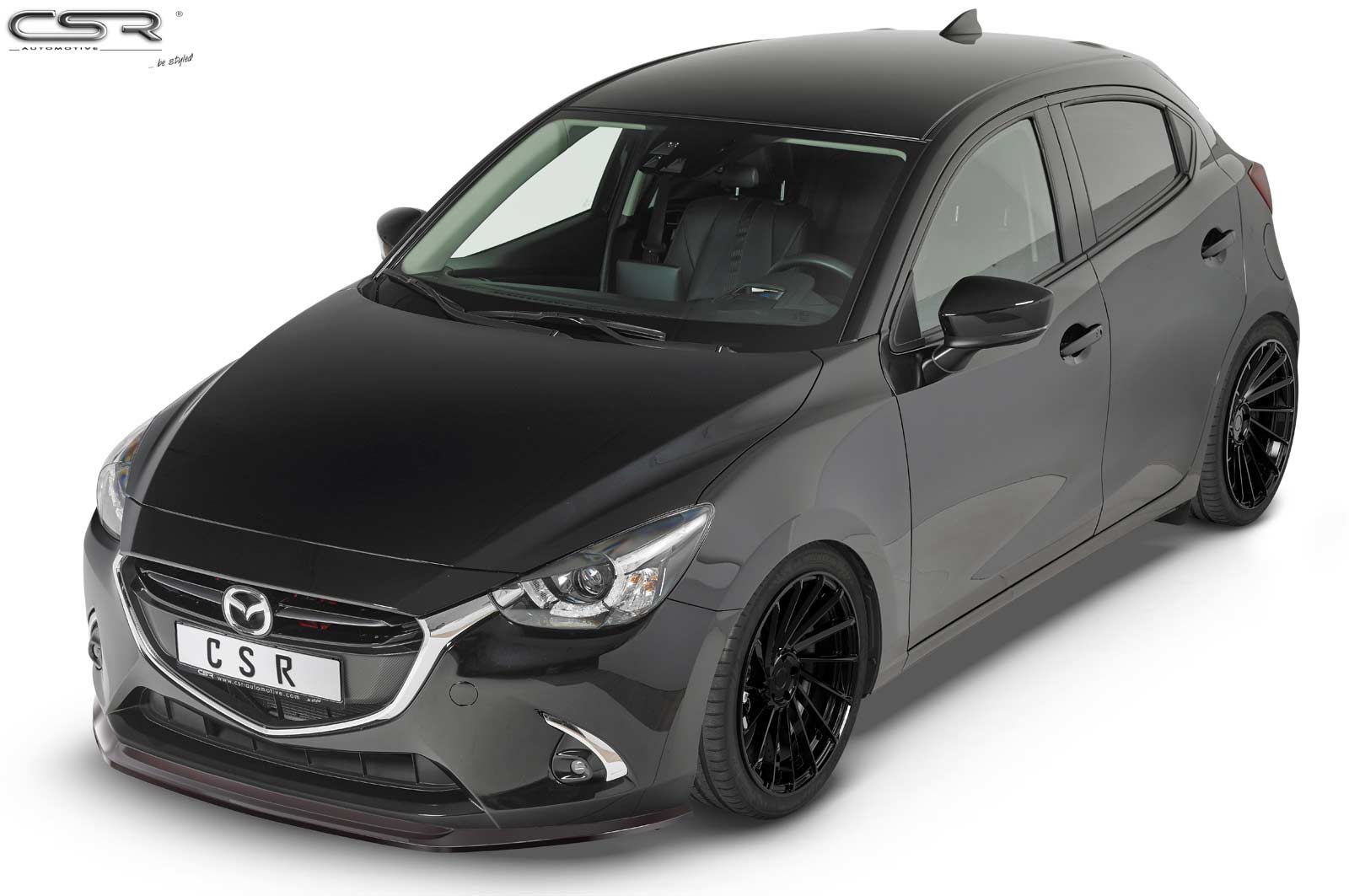 CSR Frontspoiler | Cup-Spoilerlippe mit ABE für Mazda 2 (Typ DJ) CSL437