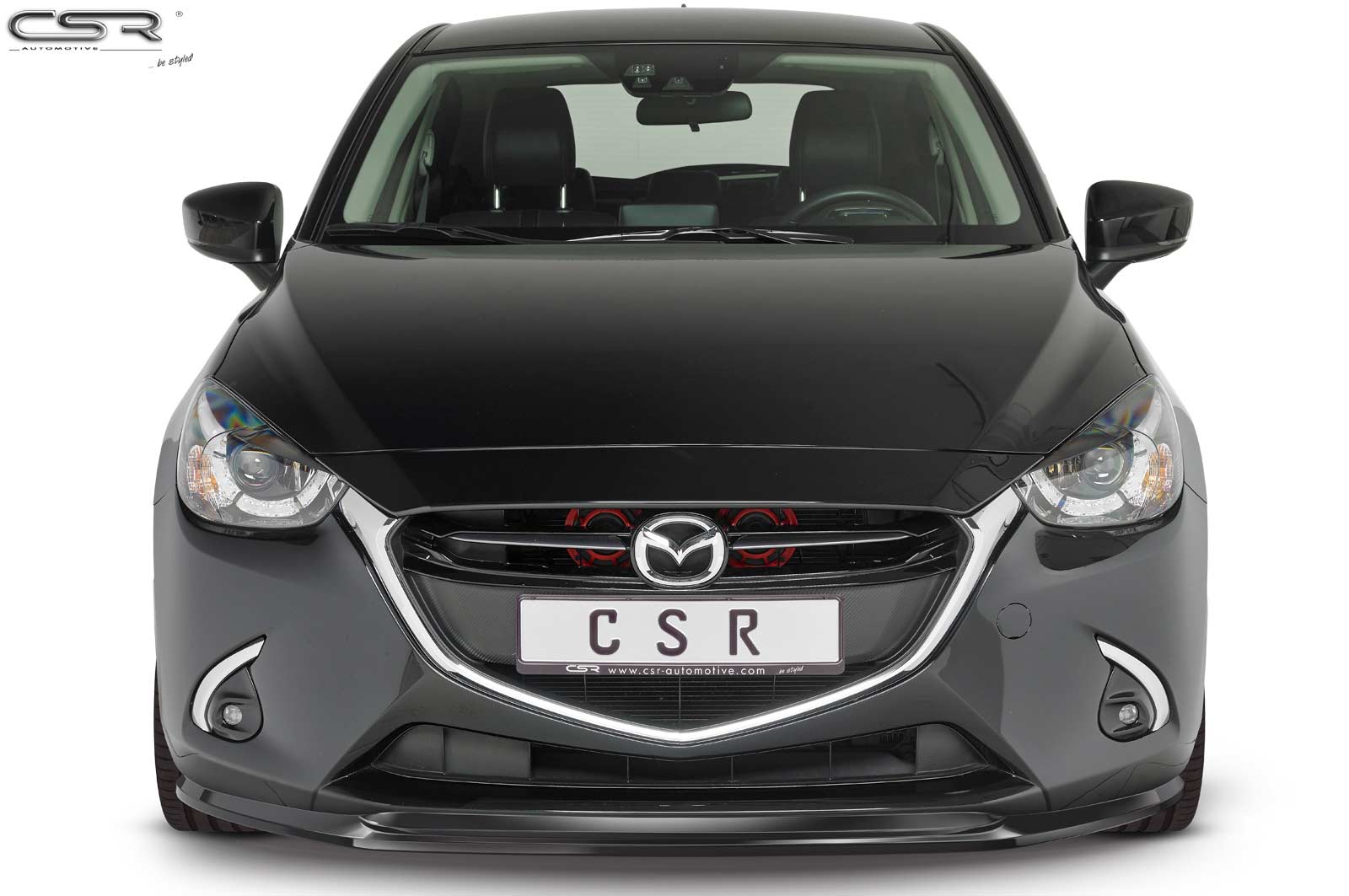 CSR Frontspoiler | Cup-Spoilerlippe mit ABE für Mazda 2 (Typ DJ) CSL437