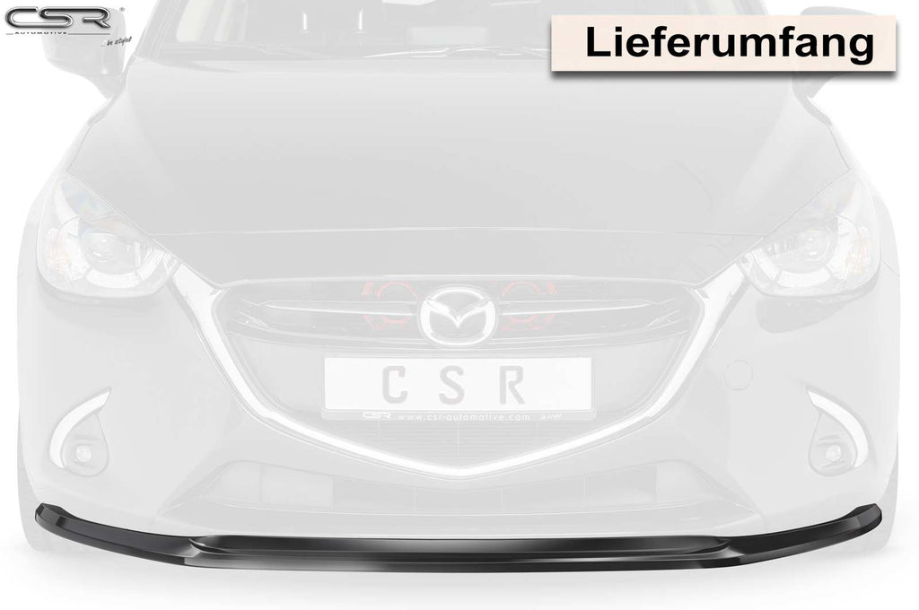 CSR Frontspoiler | Cup-Spoilerlippe mit ABE für Mazda 2 (Typ DJ) CSL437