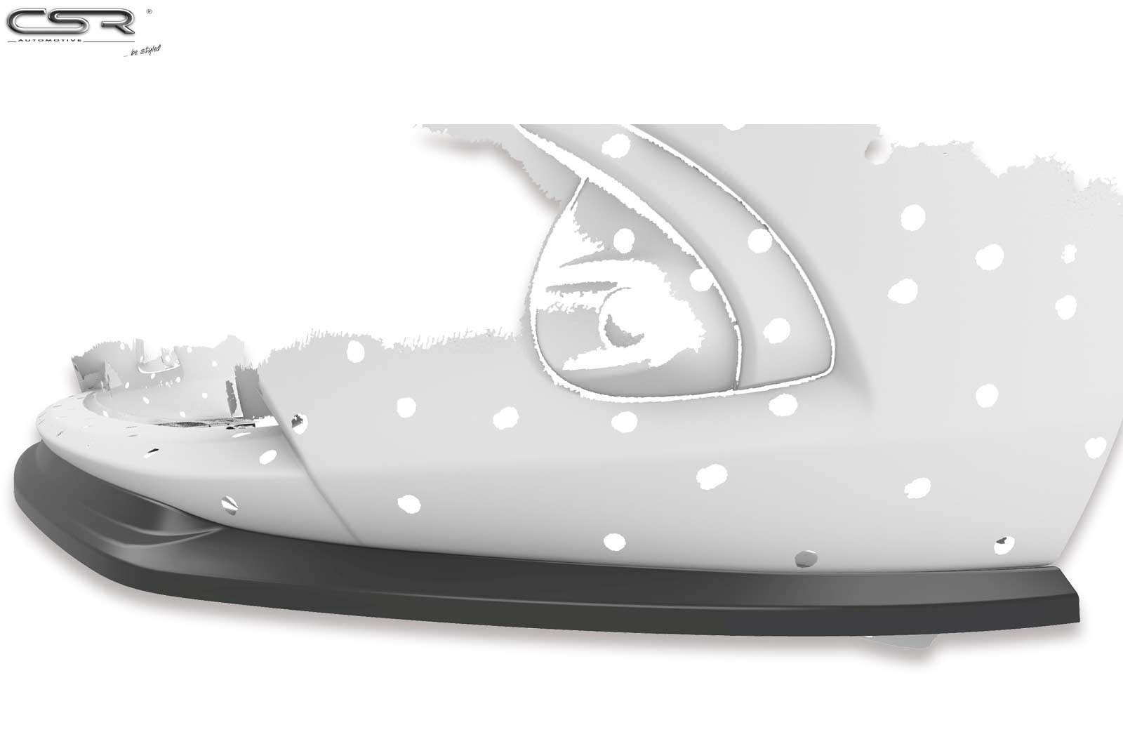 CSR Frontspoiler | Cup-Spoilerlippe mit ABE für Mazda 2 (Typ DJ) CSL437