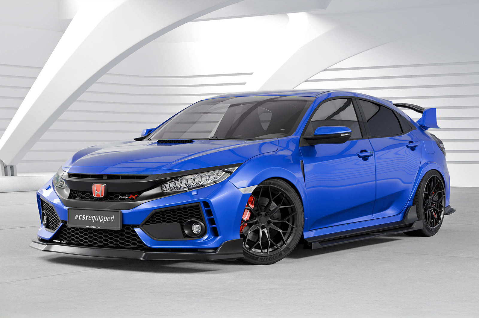 CSR Frontspoiler | Cup-Spoilerlippe mit ABE für Honda Civic FK8 Type R CSL440