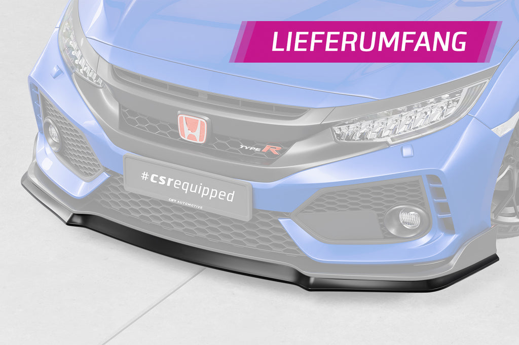 CSR Frontspoiler | Cup-Spoilerlippe mit ABE für Honda Civic FK8 Type R CSL440