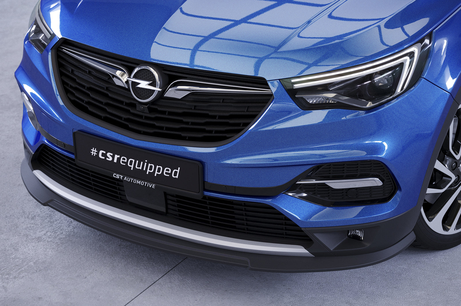 CSR Frontspoiler | Cup-Spoilerlippe mit ABE für Opel Grandland X CSL441