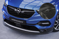 CSR Frontspoiler | Cup-Spoilerlippe mit ABE für Opel Grandland X CSL441-G Glossy schwarz Hochglanz (keine Lackierung erforderlich)