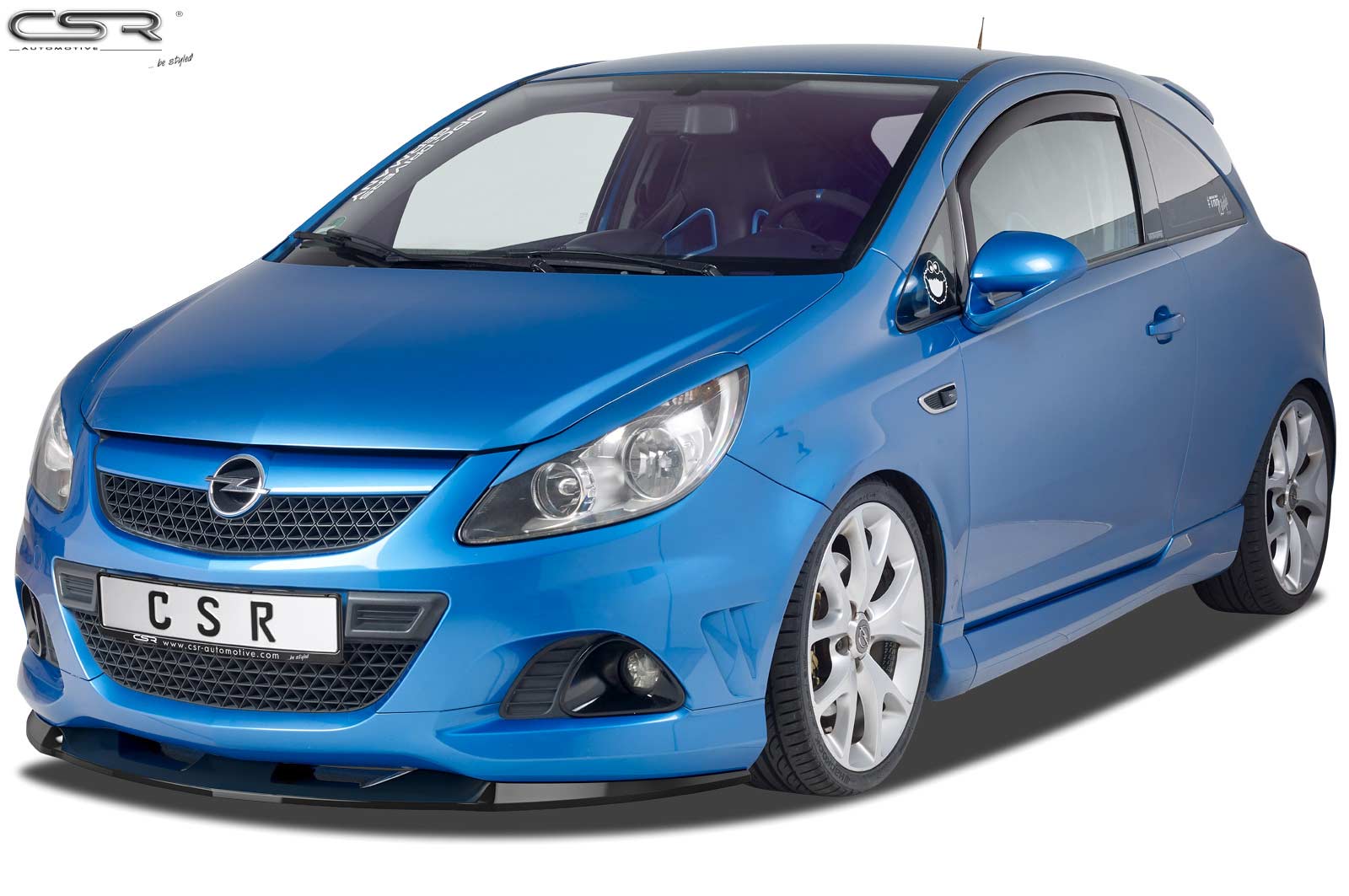CSR Frontspoiler | Cup-Spoilerlippe mit ABE für Opel Corsa D OPC CSL443