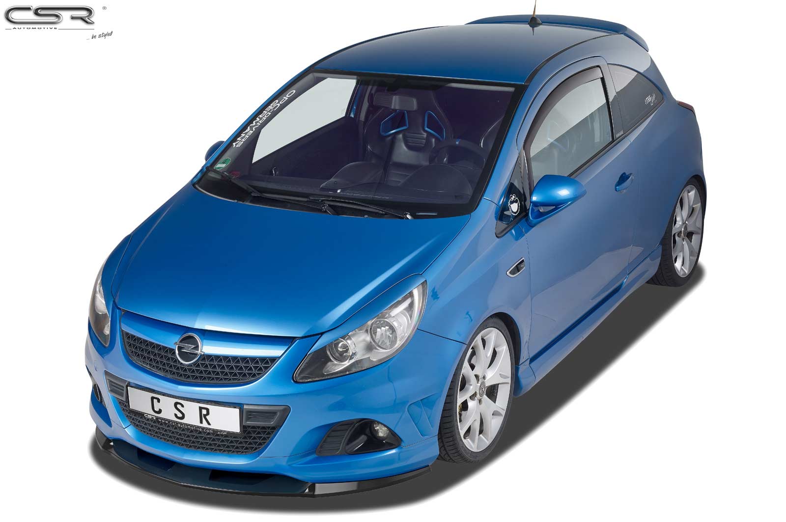 CSR Frontspoiler | Cup-Spoilerlippe mit ABE für Opel Corsa D OPC CSL443