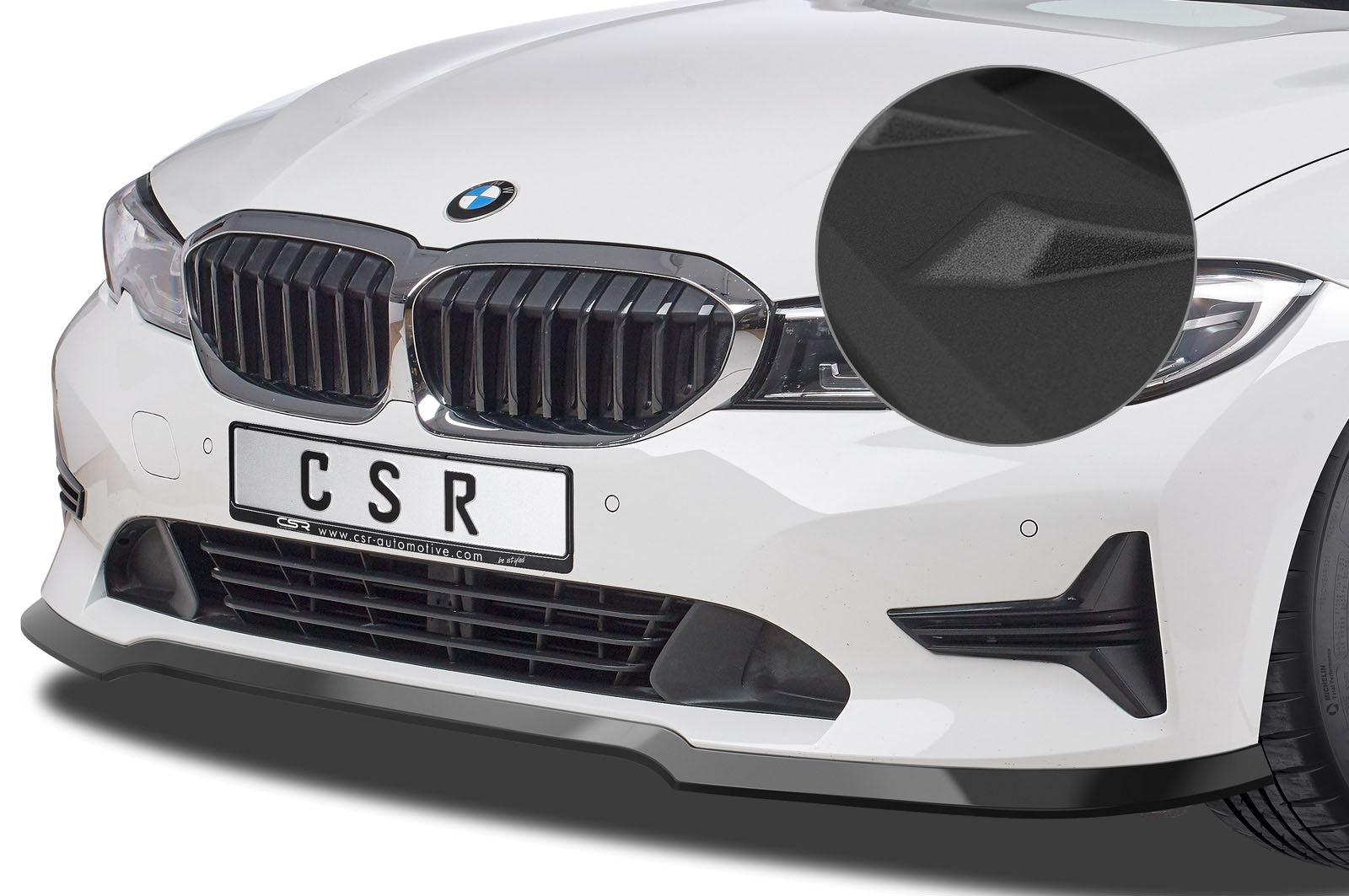 CSR Frontspoiler | Cup-Spoilerlippe mit ABE für BMW 3er G20 Limousine / G21 Touring CSL444