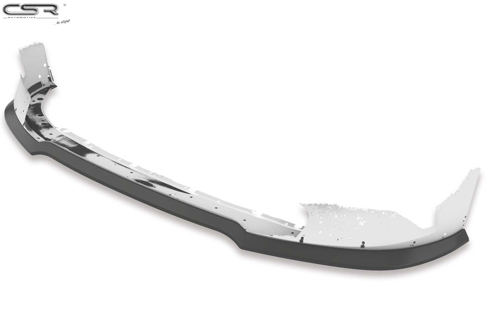 CSR Frontspoiler | Cup-Spoilerlippe mit ABE für BMW 3er G20 Limousine / G21 Touring CSL444-G Glossy schwarz Hochglanz (keine Lackierung erforderlich)