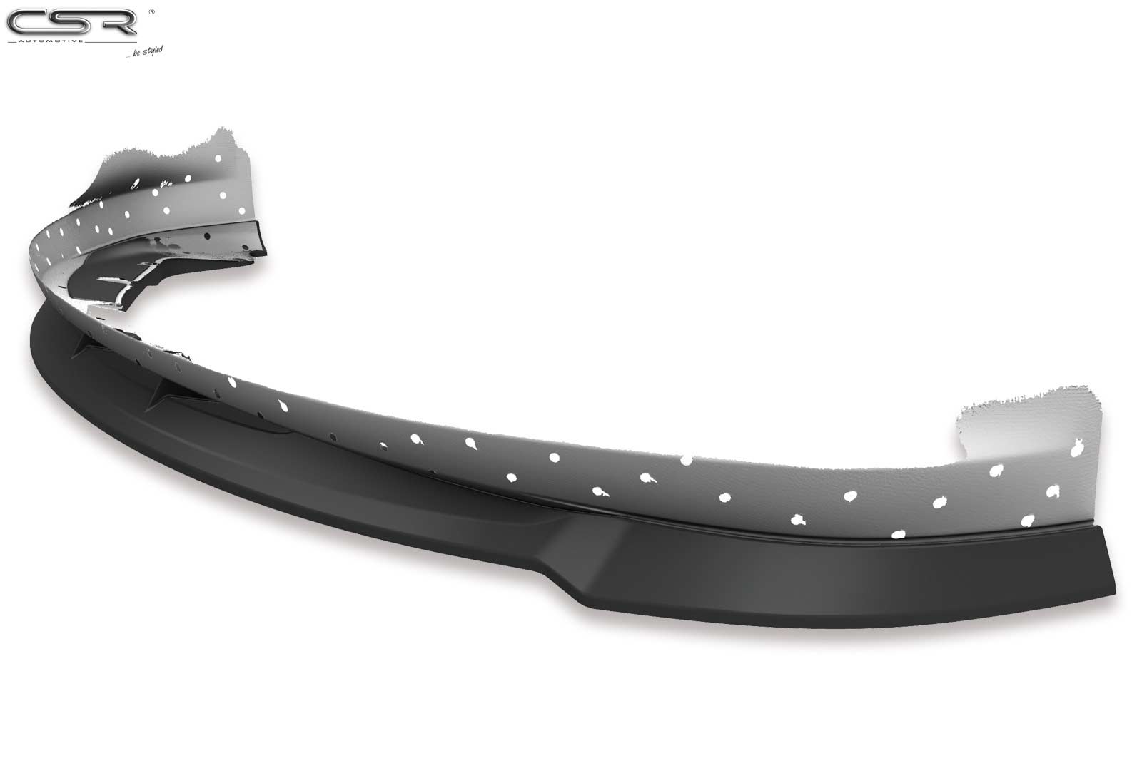 CSR Frontspoiler | Cup-Spoilerlippe mit ABE für Porsche Panamera 970 CSL445-C Carbon Look Hochglanz (keine Lackierung erforderlich)