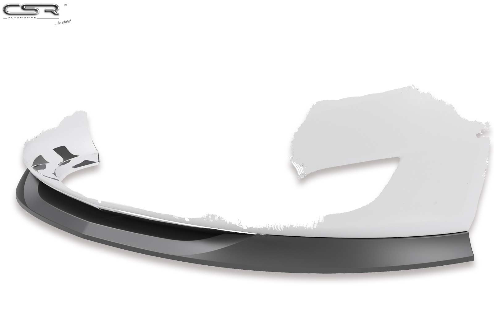 CSR Frontspoiler | Cup-Spoilerlippe mit ABE für Opel Astra J CSL447-S Strukturiert schwarz matt (keine Lackierung erforderlich)
