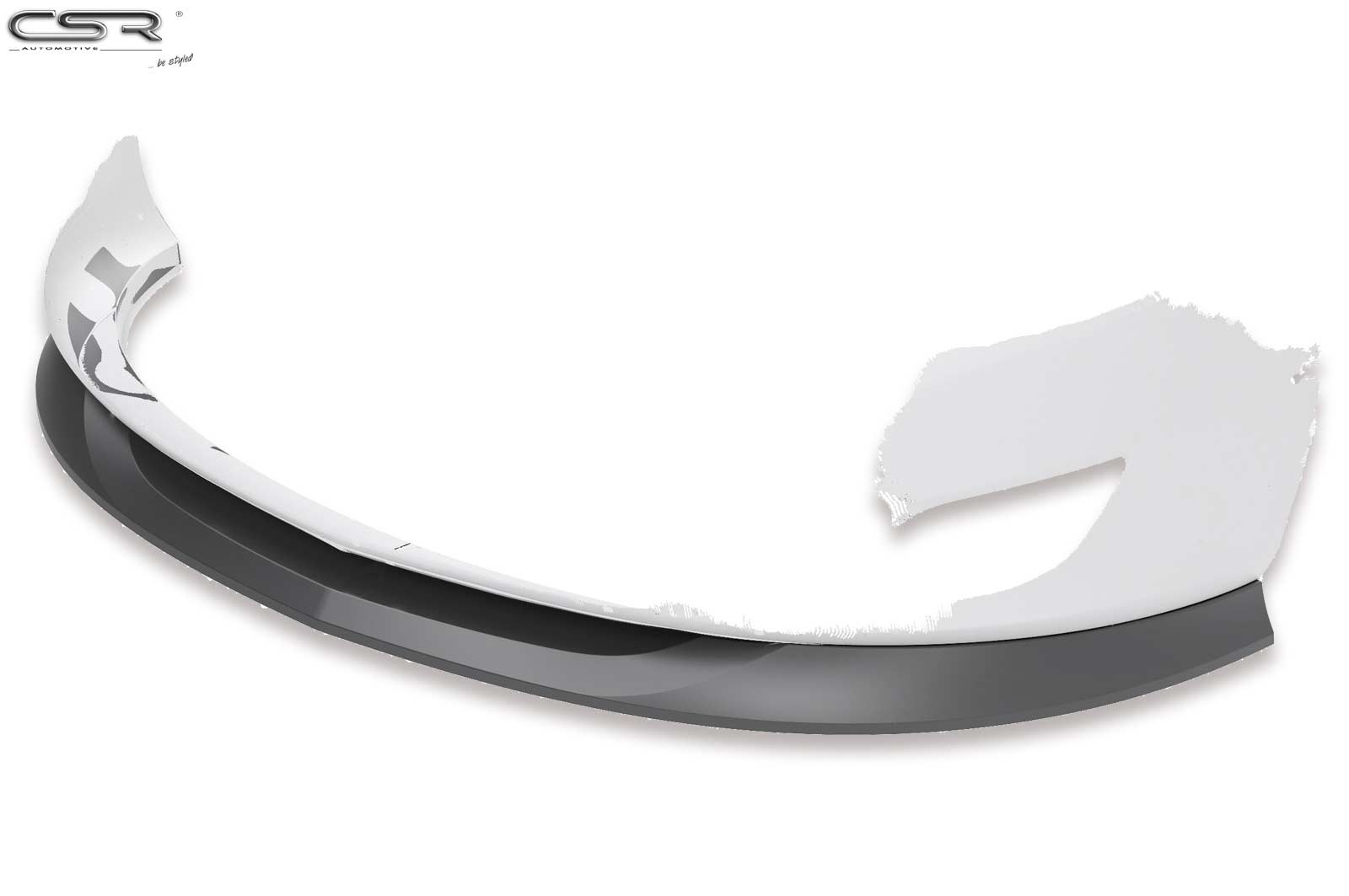CSR Frontspoiler | Cup-Spoilerlippe mit ABE für Opel Astra J CSL447-G Glossy schwarz Hochglanz (keine Lackierung erforderlich)