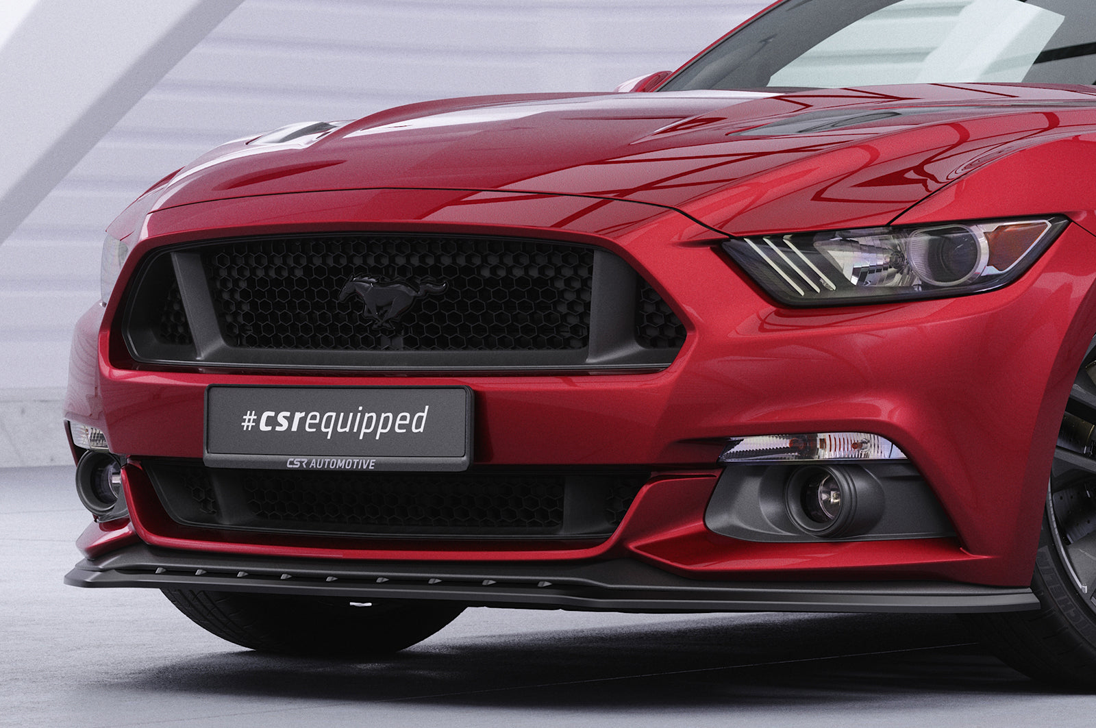 CSR Frontspoiler | Cup-Spoilerlippe mit ABE für Ford Mustang VI CSL448