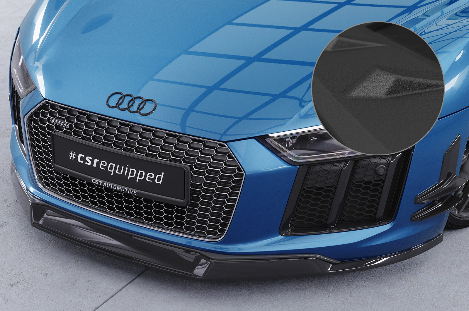 CSR Frontspoiler | Cup-Spoilerlippe mit ABE für Audi R8 (Typ 4S) CSL451