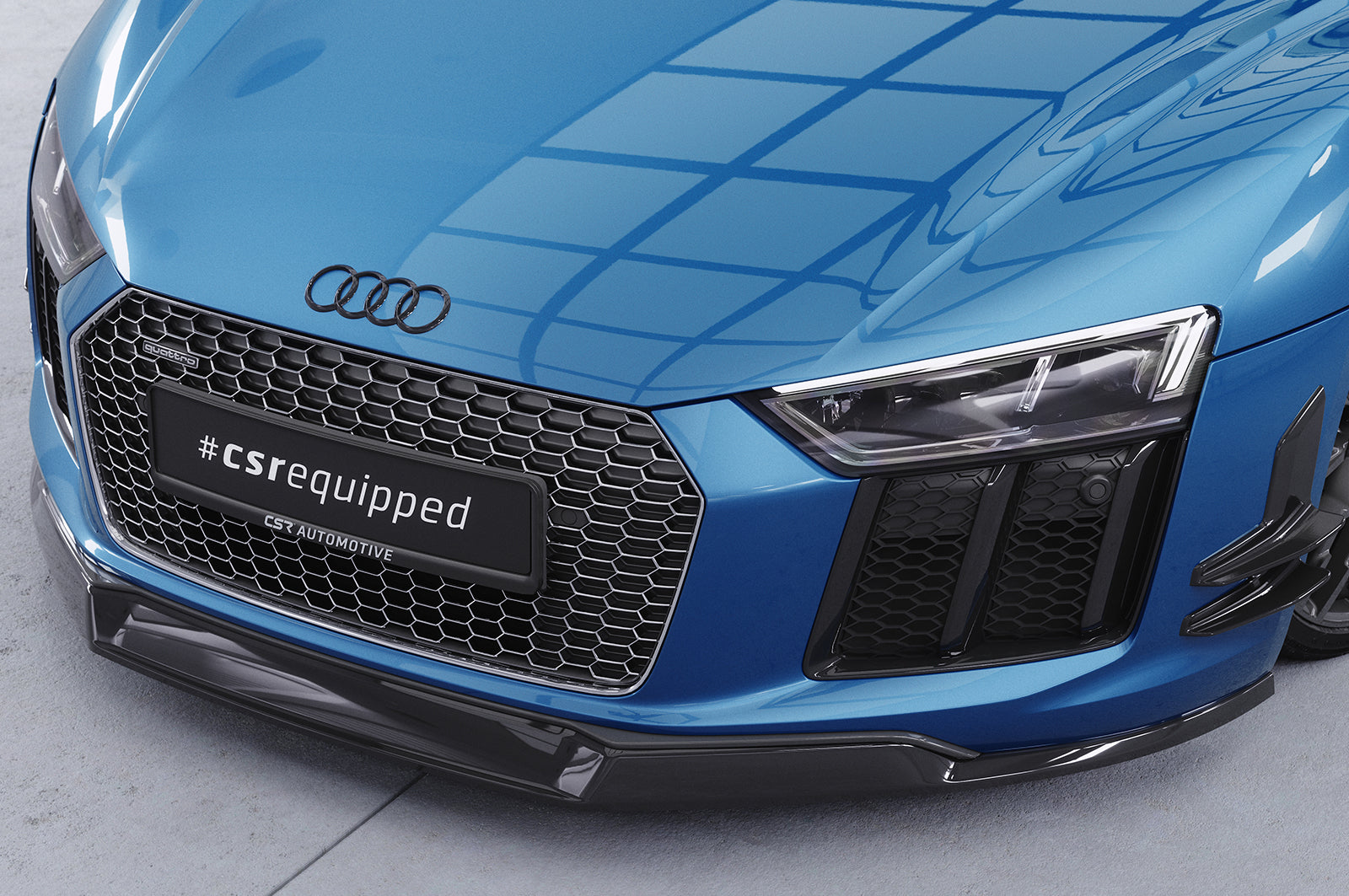 CSR Frontspoiler | Cup-Spoilerlippe mit ABE für Audi R8 (Typ 4S) CSL451