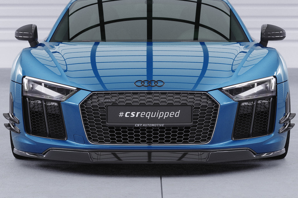CSR Frontspoiler | Cup-Spoilerlippe mit ABE für Audi R8 (Typ 4S) CSL451-L Unlackiert roh (Lackierung erforderlich)