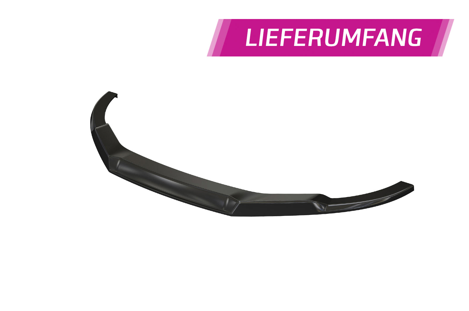 CSR Frontspoiler | Cup-Spoilerlippe mit ABE für Audi R8 (Typ 4S) CSL451-L Unlackiert roh (Lackierung erforderlich)