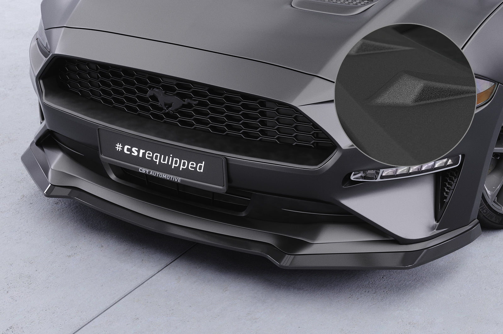 CSR Frontspoiler | Cup-Spoilerlippe mit ABE für Ford Mustang VI CSL452