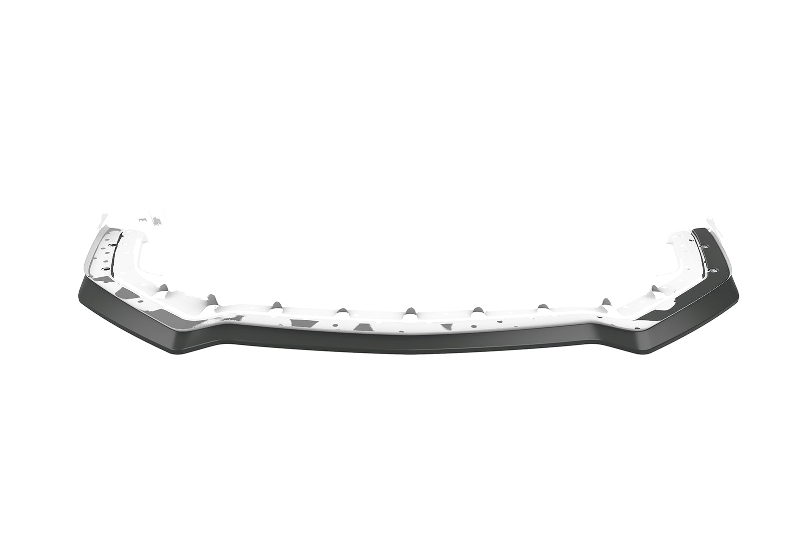 CSR Frontspoiler | Cup-Spoilerlippe mit ABE für Ford Mustang VI CSL452-G Glossy schwarz Hochglanz (keine Lackierung erforderlich)