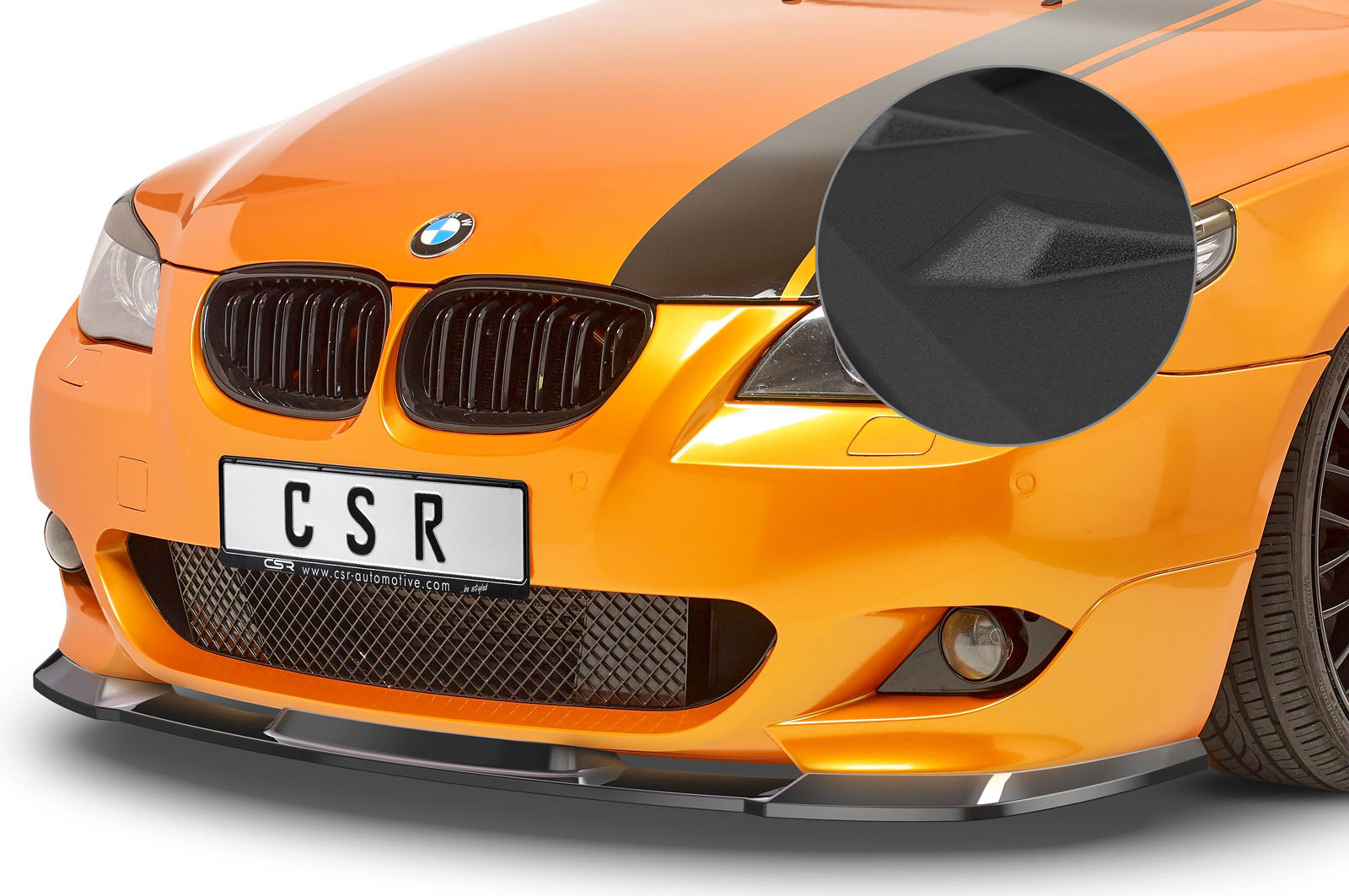 CSR Frontspoiler | Cup-Spoilerlippe mit ABE für BMW 5er E60/E61 M-Paket CSR-CSL455