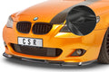 CSR Frontspoiler | Cup-Spoilerlippe mit ABE für BMW 5er E60/E61 M-Paket CSR-CSL455-C Carbon Look Hochglanz (keine Lackierung erforderlich)