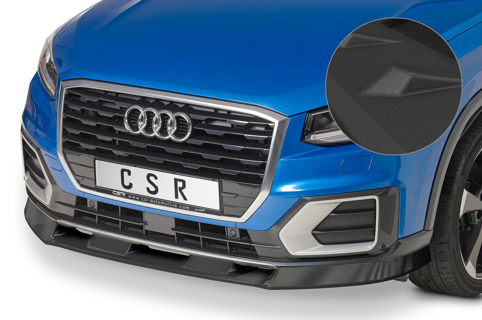 CSR Frontspoiler | Cup-Spoilerlippe mit ABE für Audi Q2 S-Line CSL457