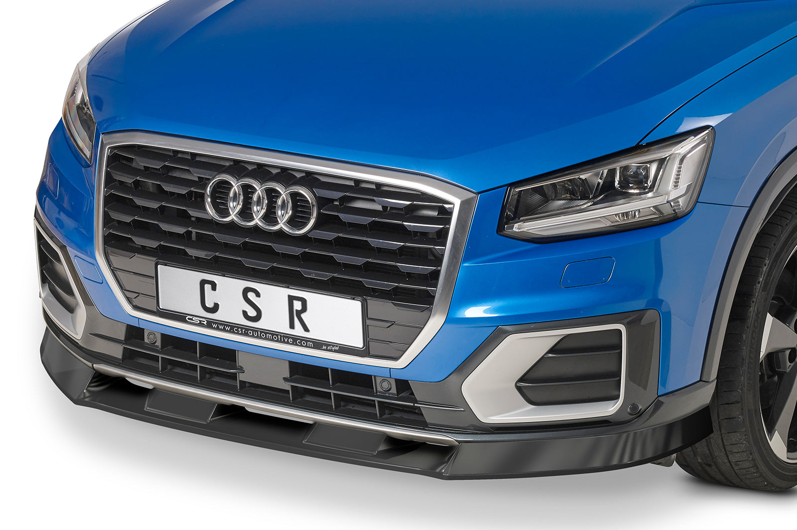 CSR Frontspoiler | Cup-Spoilerlippe mit ABE für Audi Q2 S-Line CSL457