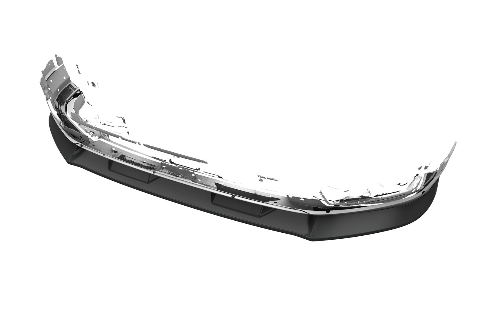CSR Frontspoiler | Cup-Spoilerlippe mit ABE für Audi Q2 S-Line CSL457-G Glossy schwarz Hochglanz (keine Lackierung erforderlich)