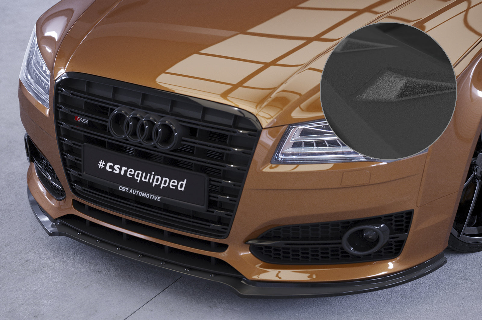 CSR Frontspoiler | Cup-Spoilerlippe mit ABE für Audi S8 / S8 Plus D4 (Typ 4H) CSL458