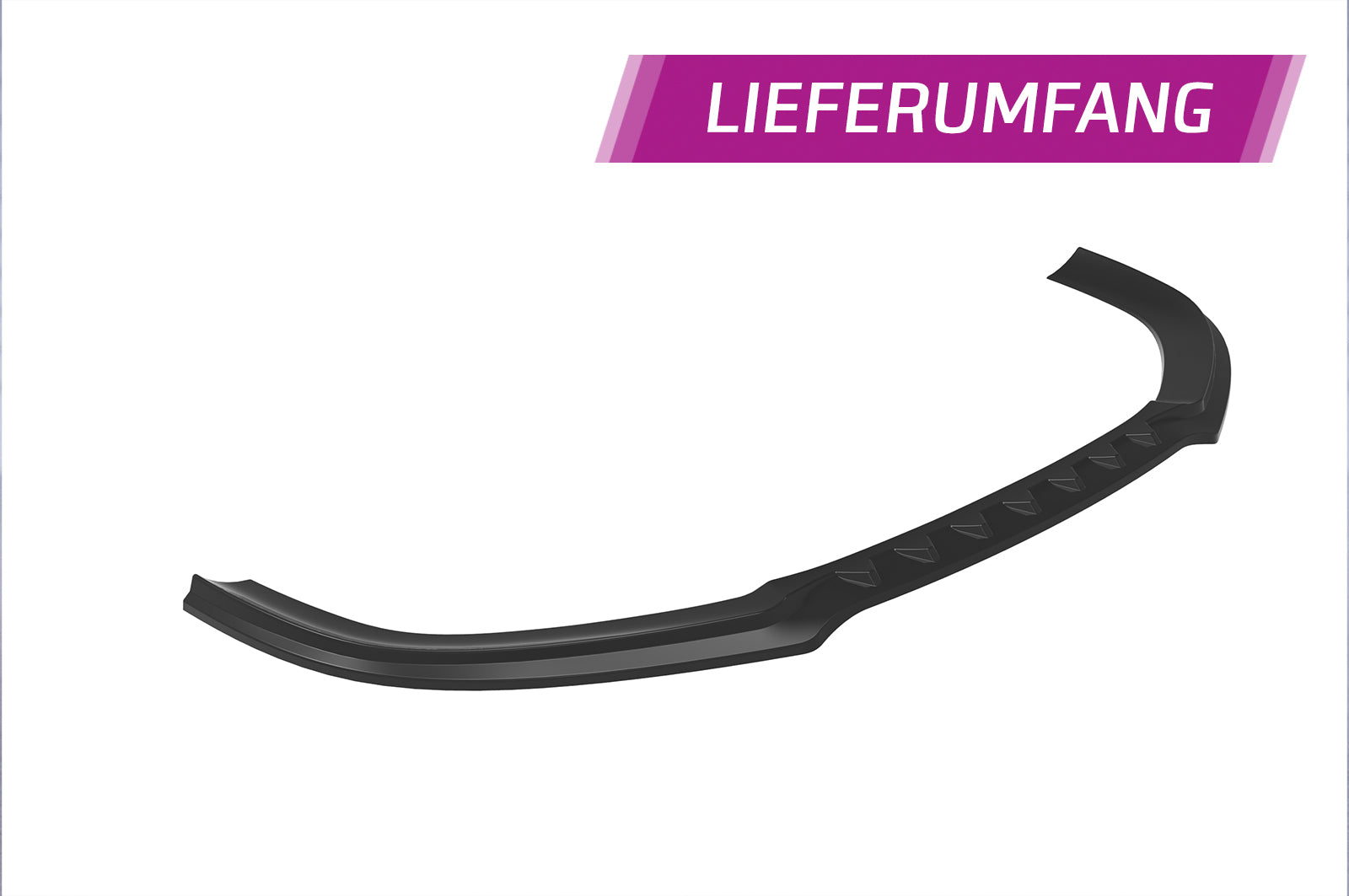 CSR Frontspoiler | Cup-Spoilerlippe mit ABE für Audi S8 / S8 Plus D4 (Typ 4H) CSL458-L Unlackiert roh (Lackierung erforderlich)