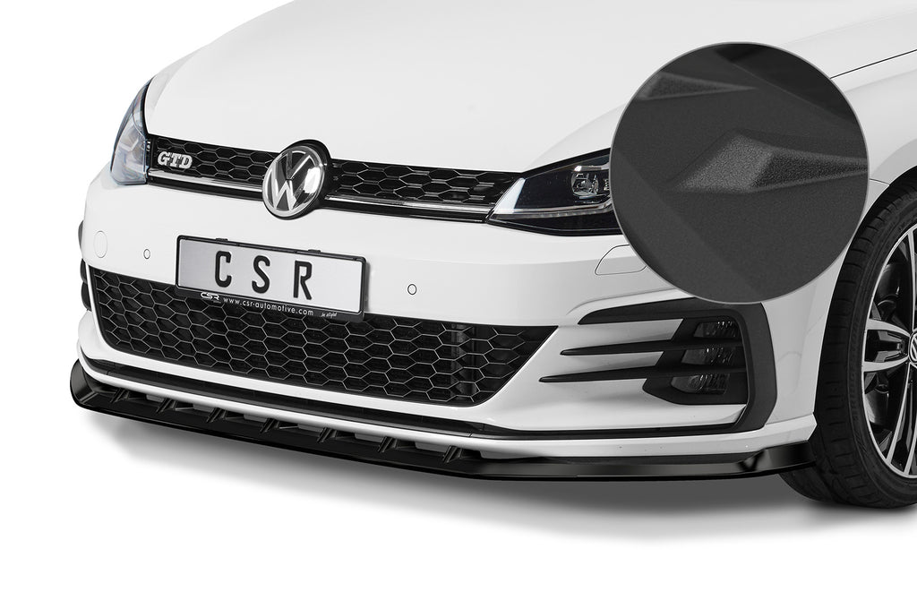 CSR Frontspoiler | Cup-Spoilerlippe mit ABE für VW Golf 7 GTI / GTD CSL459