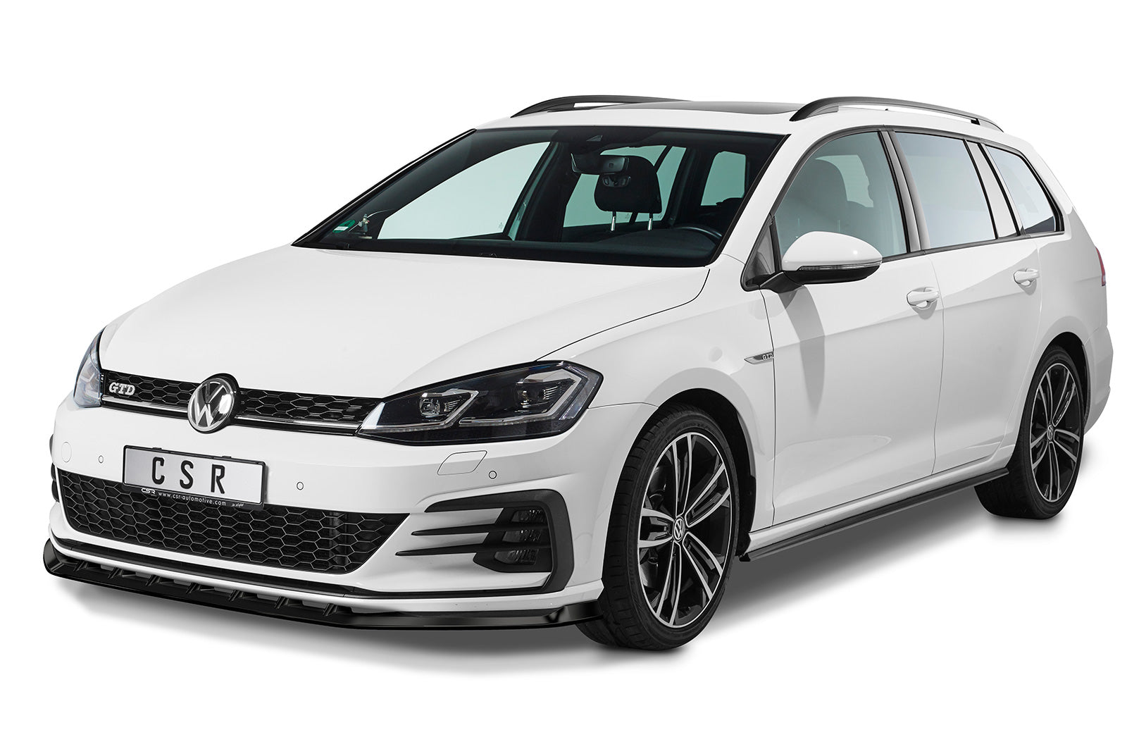 CSR Frontspoiler | Cup-Spoilerlippe mit ABE für VW Golf 7 GTI / GTD CSL459