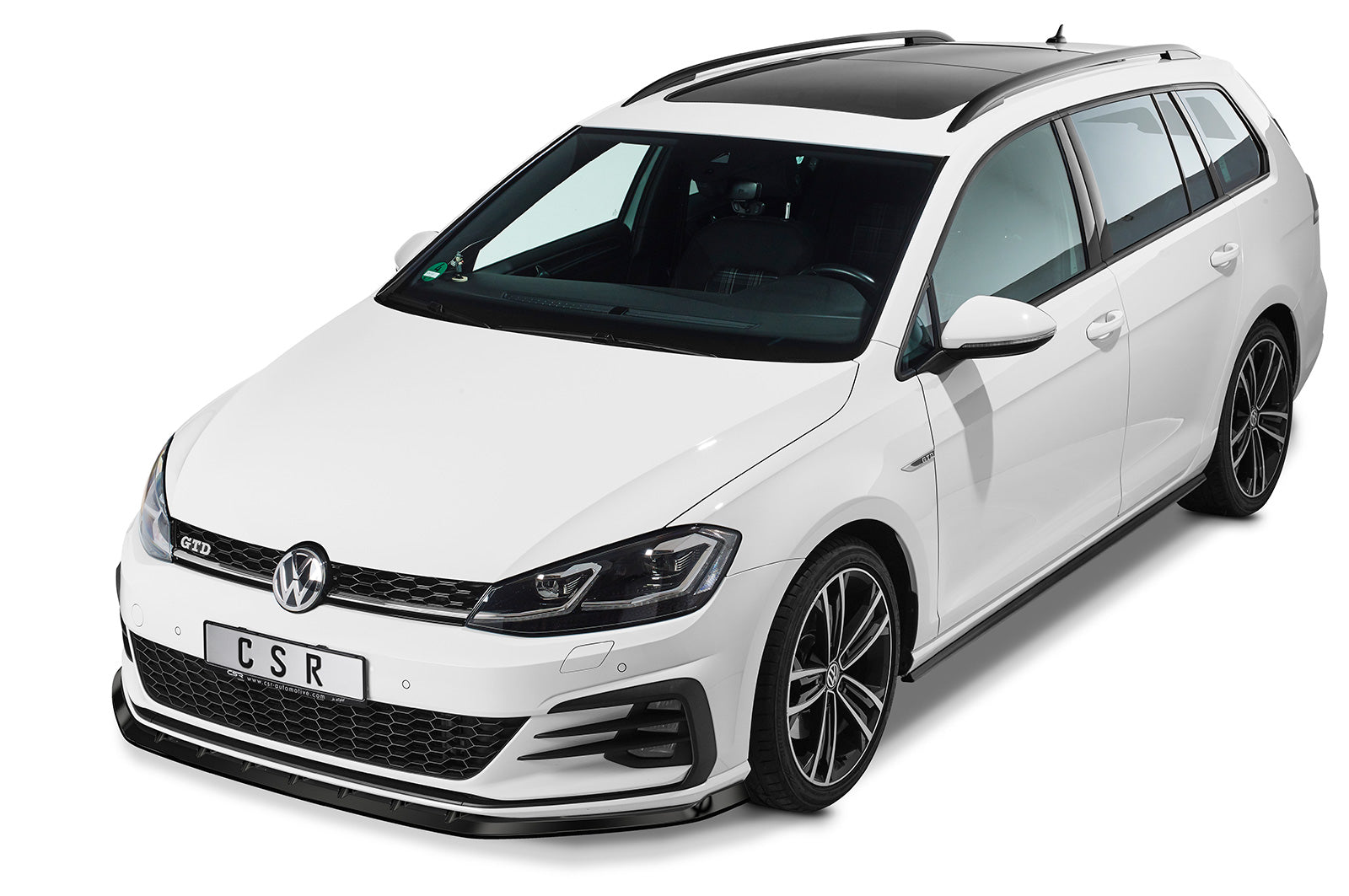 CSR Frontspoiler | Cup-Spoilerlippe mit ABE für VW Golf 7 GTI / GTD CSL459