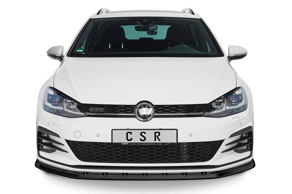CSR Frontspoiler | Cup-Spoilerlippe mit ABE für VW Golf 7 GTI / GTD CSL459