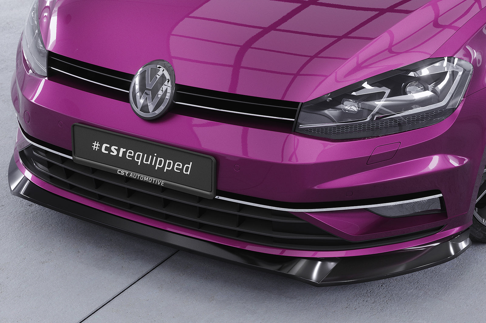 CSR Frontspoiler | Cup-Spoilerlippe mit ABE für VW Golf 7 CSL460