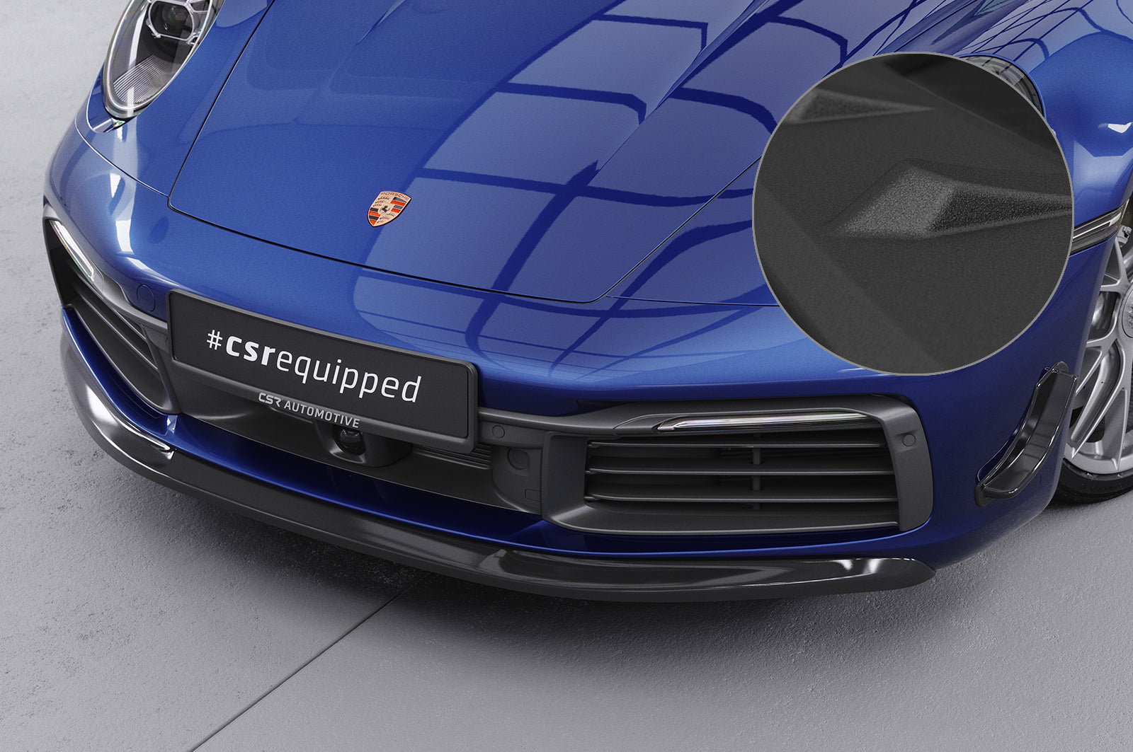 CSR Frontspoiler | Cup-Spoilerlippe mit ABE für Porsche 911/992 CSL461