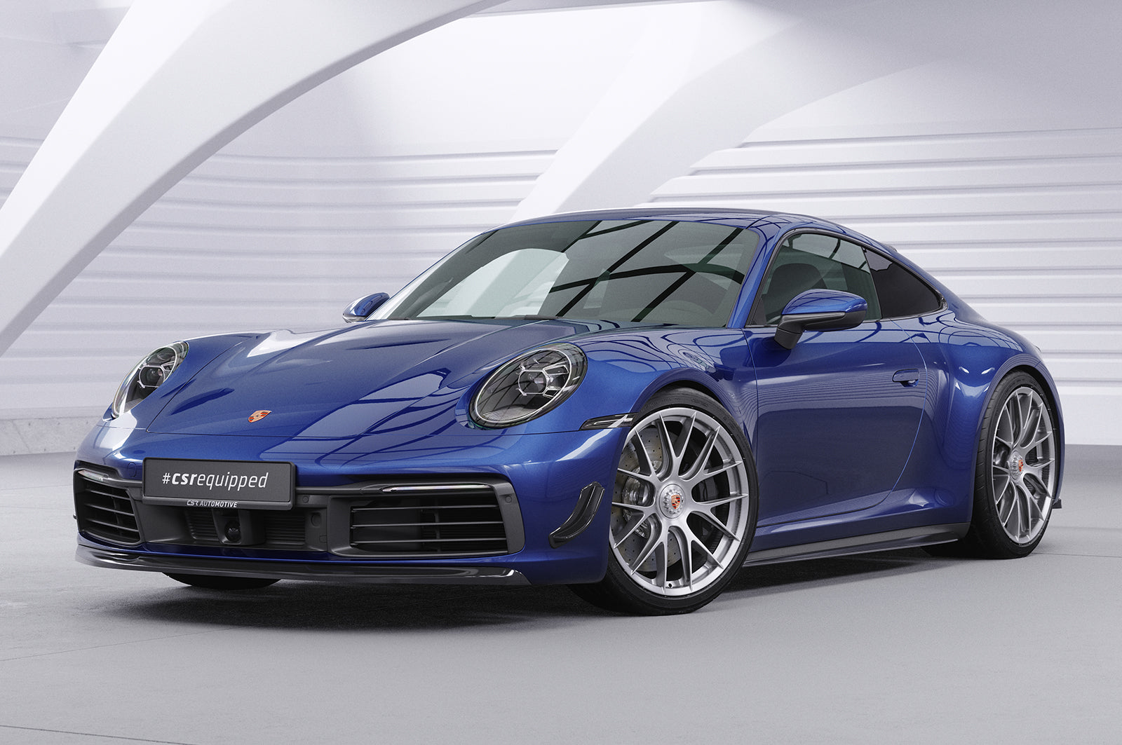 CSR Frontspoiler | Cup-Spoilerlippe mit ABE für Porsche 911/992 CSL461