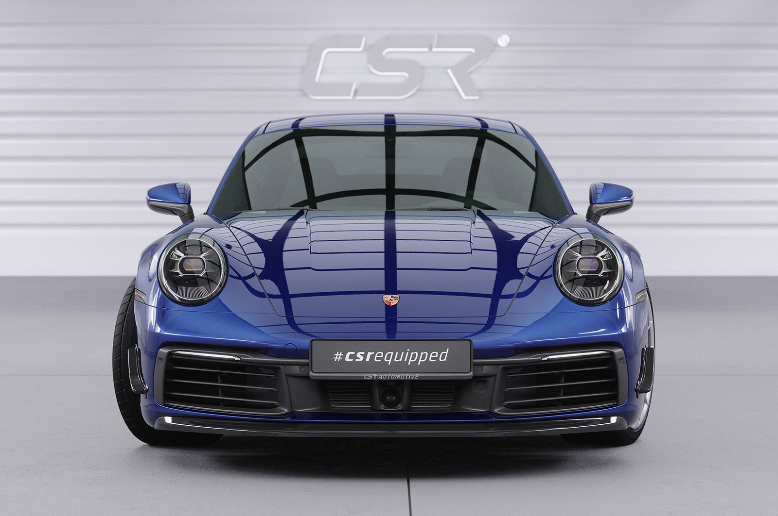 CSR Frontspoiler | Cup-Spoilerlippe mit ABE für Porsche 911/992 CSL461