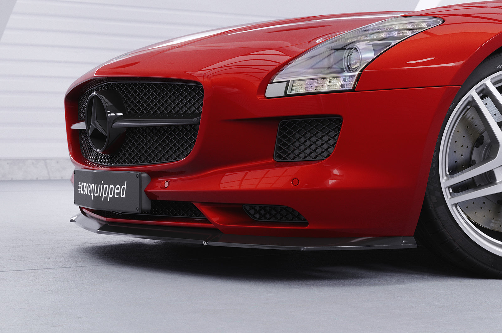 CSR Frontspoiler | Cup-Spoilerlippe mit ABE für Mercedes-Benz SLS AMG (197) CSL462