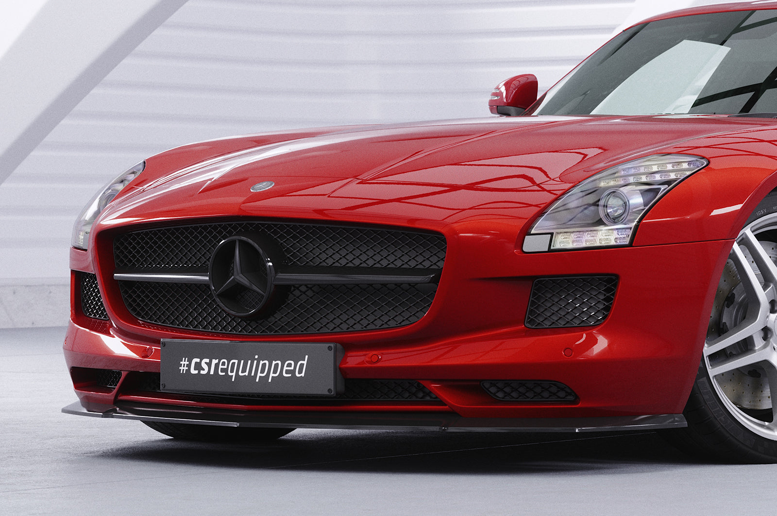 CSR Frontspoiler | Cup-Spoilerlippe mit ABE für Mercedes-Benz SLS AMG (197) CSL462